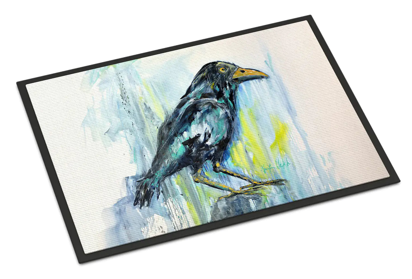 Burnt Corn Crow Doormat