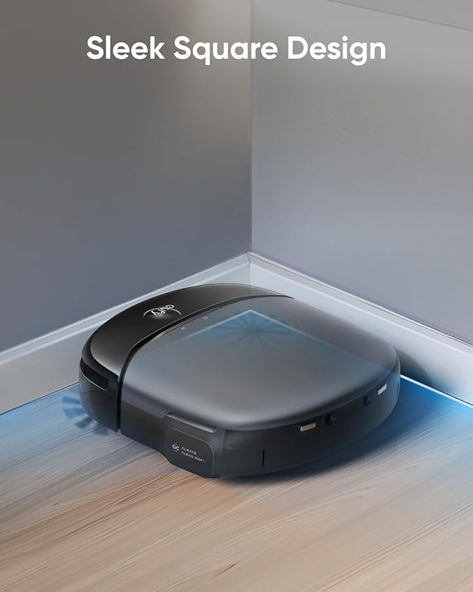 eufy S1 with All-in-One Station, Floor Washing Robot Vacuum and Mop Combo, 8,000 Pa Suction, Smart Obstacle Avoidance, Multi-Level Mapping, Mop Auto-Retraction, Perfect for Pet Hair