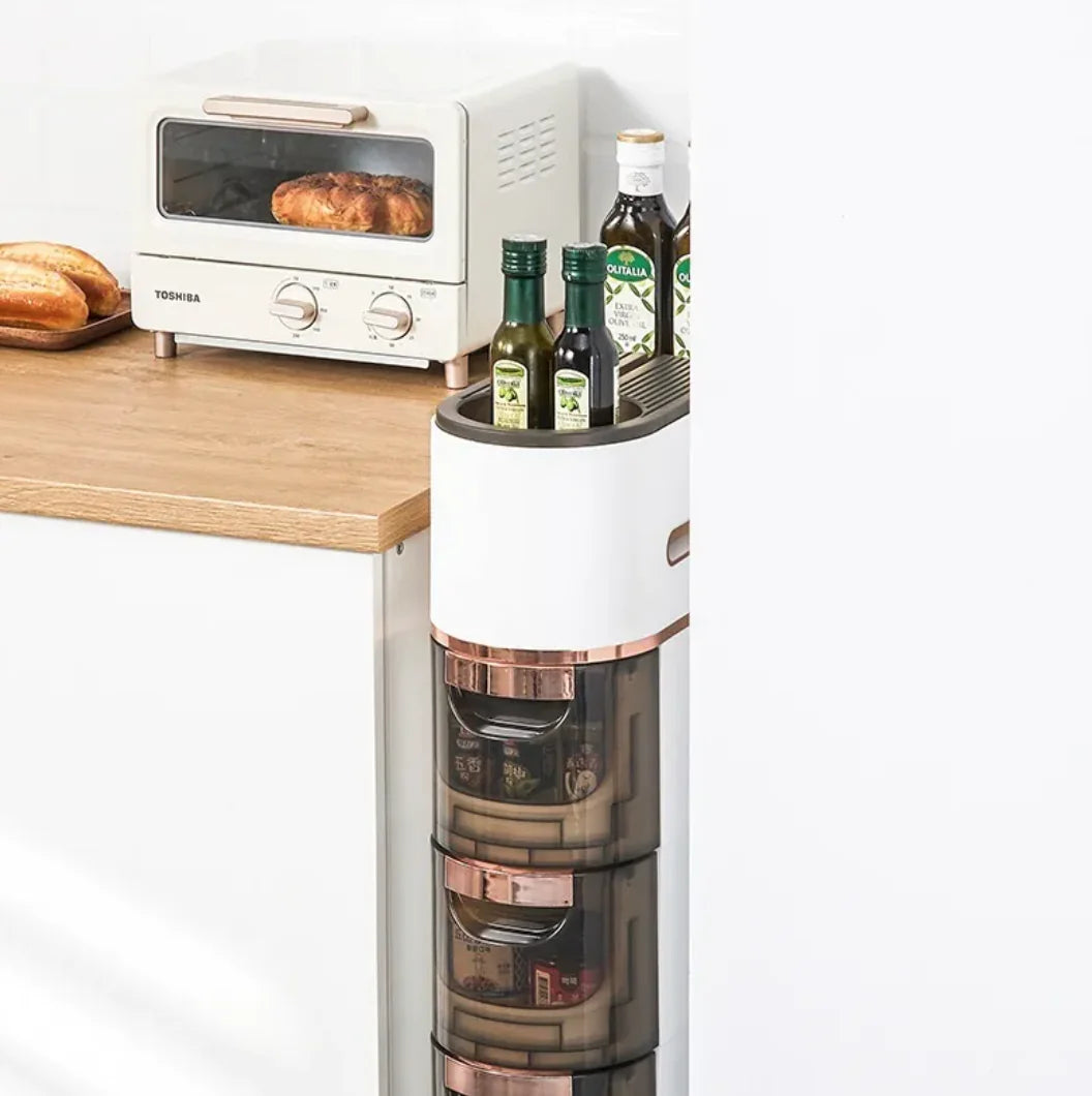 Narrow Drawer Storage Rack