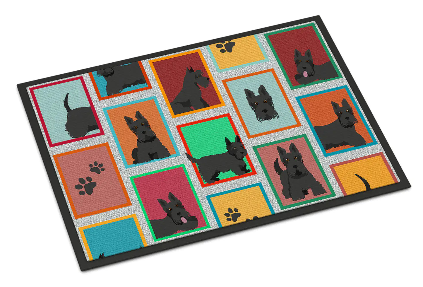 Lots of Scottish Terrier Doormat