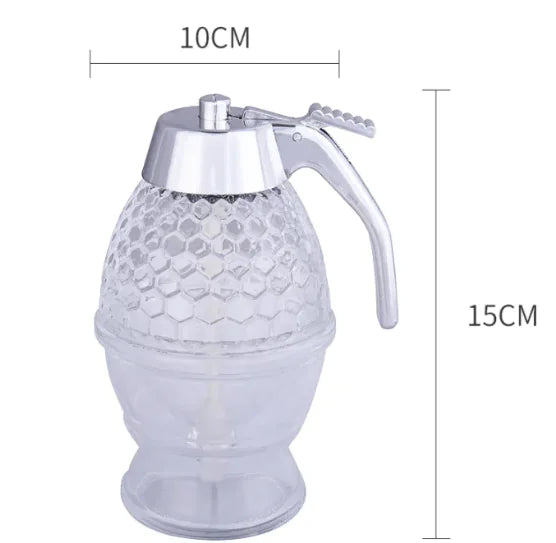 Glass Honey Dispenser Jar
