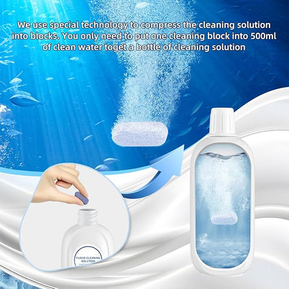 10 Bottles Compatible with Tineco Cleaning Solution 500ml Per Bottle Lavender Scents Floor Cleaner Compatible with All Robot Vacuums with Mopping and Cordless Wet/Dry Vacuum (Lavender Scents)