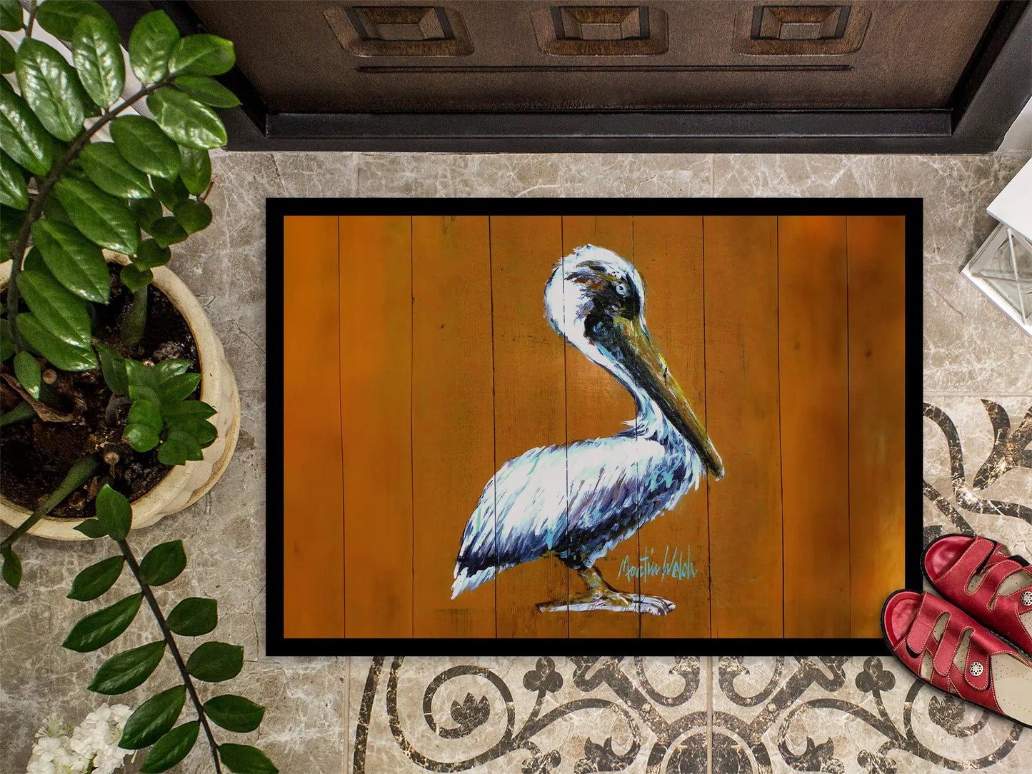 Hangin In Pelican Doormat