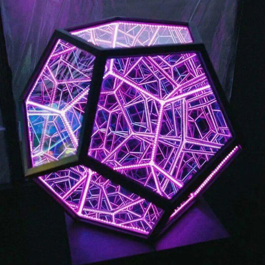 The InfiniteX Dodecahedron Color Art Light