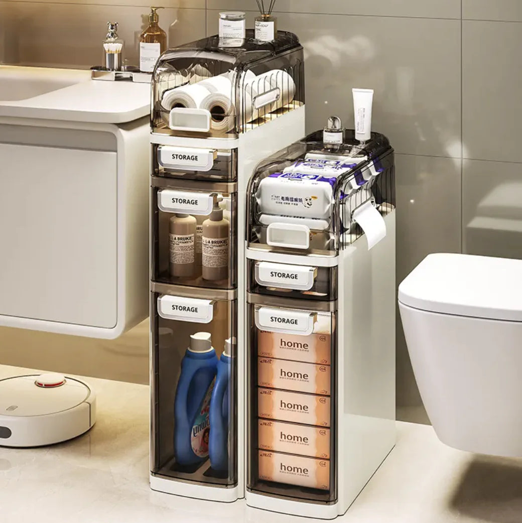 Narrow Drawer Storage Rack