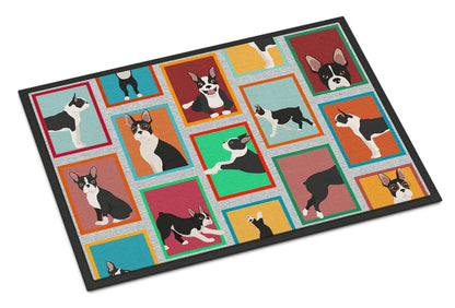 Lots of Boston Terrier Doormat