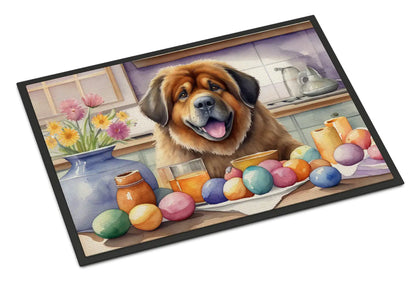 Decorating Easter Tibetan Mastiff Doormat
