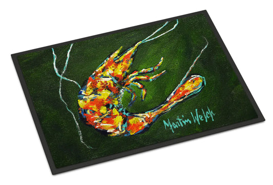 Green Waters Shrimp Doormat