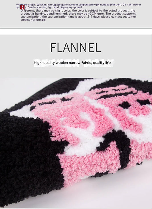 Modern Heart-Shaped Absorbent Non-Slip Floor Mat